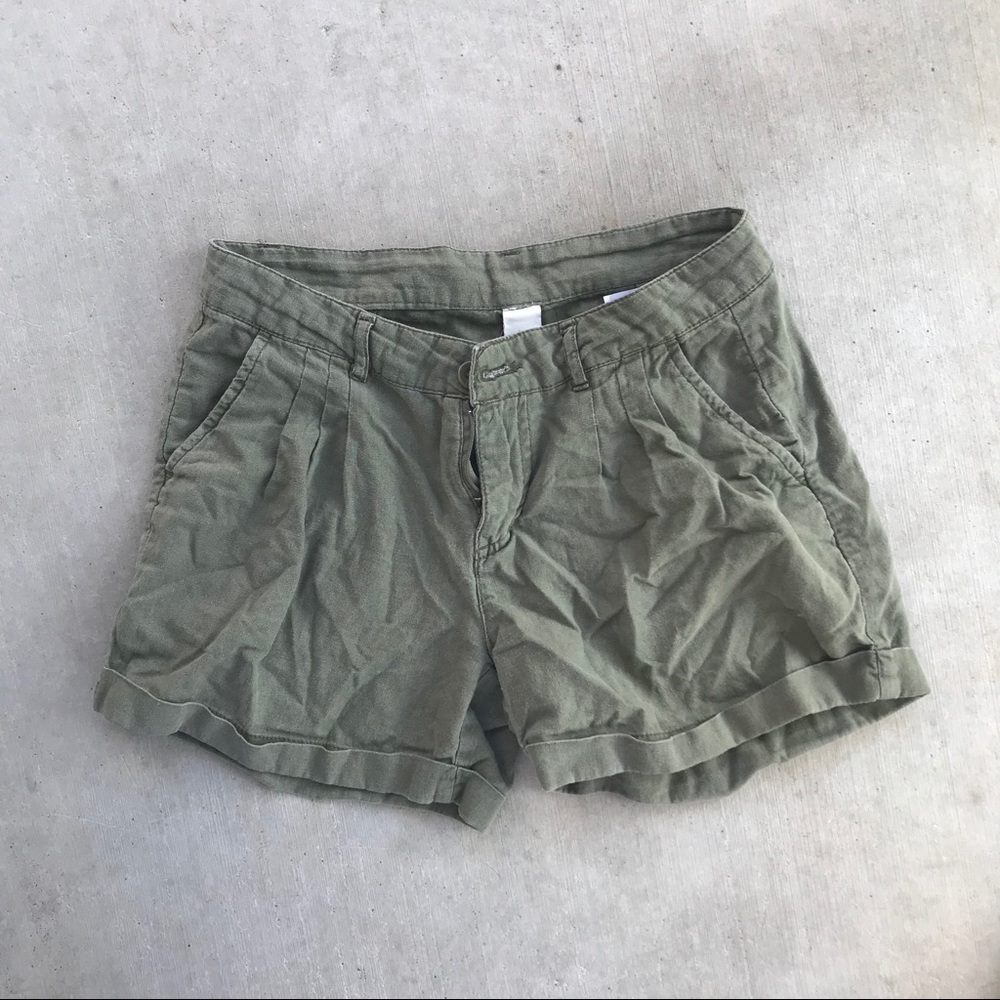 Army Green Shorts